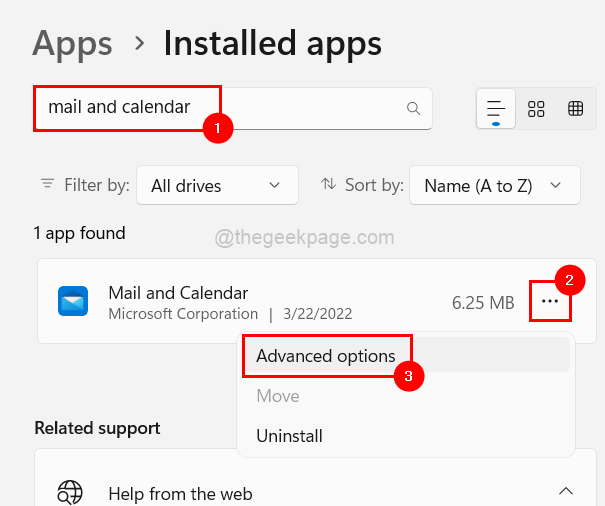 修复:Windows 11、10 中邮件和日历应用程序的错误代码 0x80070490