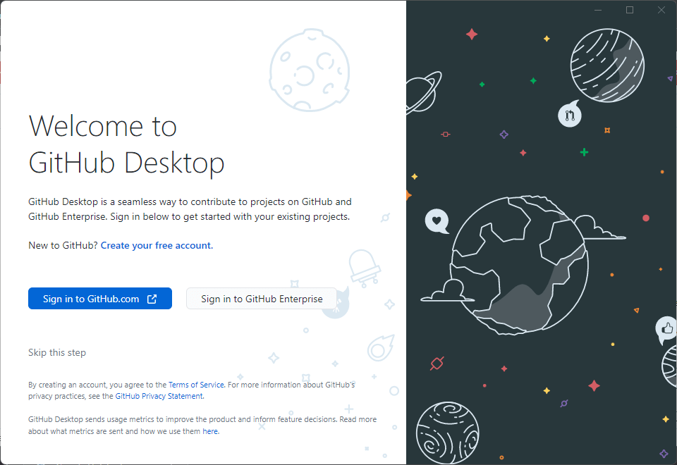在Windows 11/10上安装GitHub桌面版的步骤