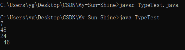 Java类型自动转换机制的示例及其分析