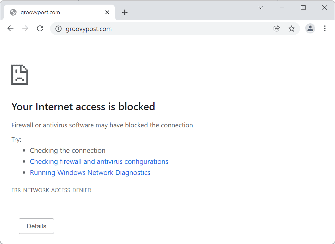 如何在 Windows 11 中禁止特定应用程序访问互联网?