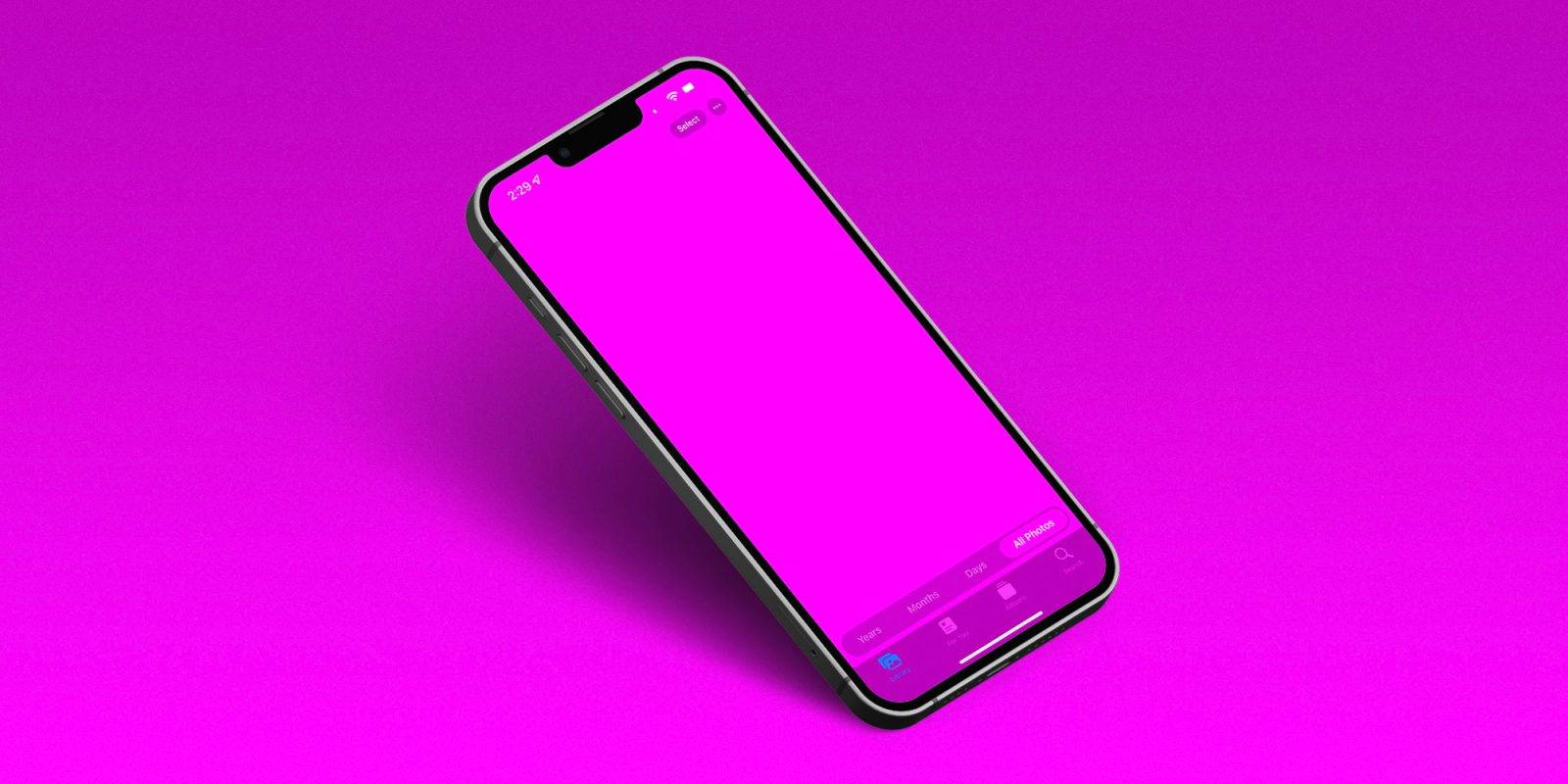 iPhone 13 屏幕出现粉红色，该怎么解决？
