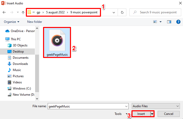 如何在 PowerPoint 中插入音乐?