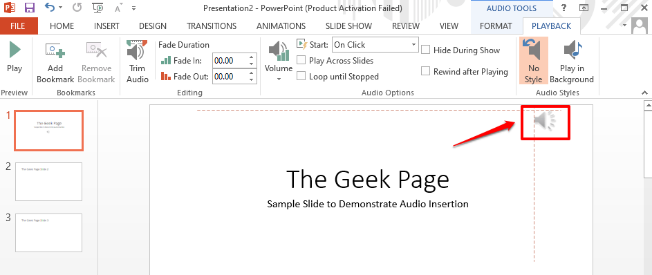 如何在 PowerPoint 中插入音乐?