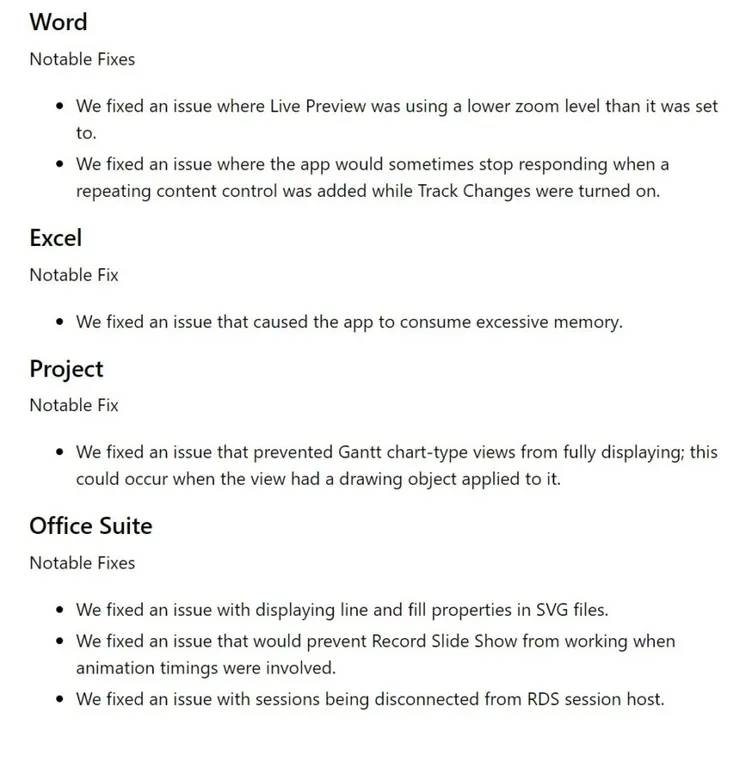 微软发布最新的 Windows Office Build 15028.20050