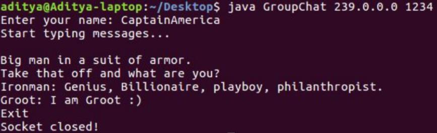 Java编程：使用MulticastSocket实现群聊应用程序