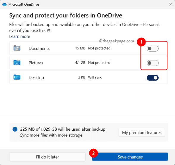 如何禁用 Windows 11 中的 OneDrive 文件保存功能?