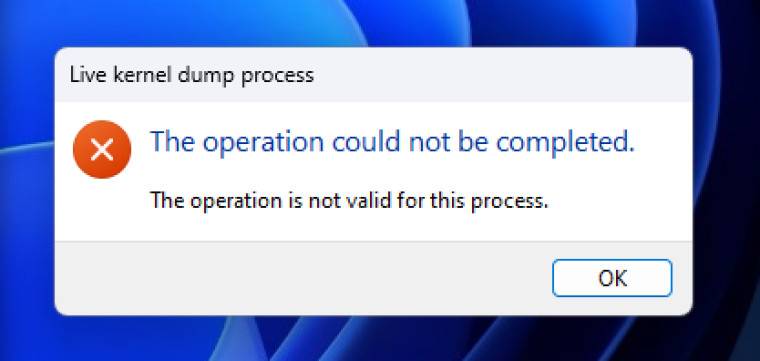 如何在 Windows 11 Dev build 25197 中使用任务管理器实时内核转储功能?