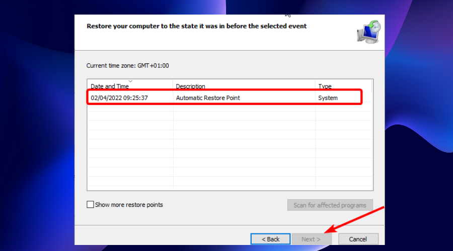解决Windows 11达到断点错误的方法
