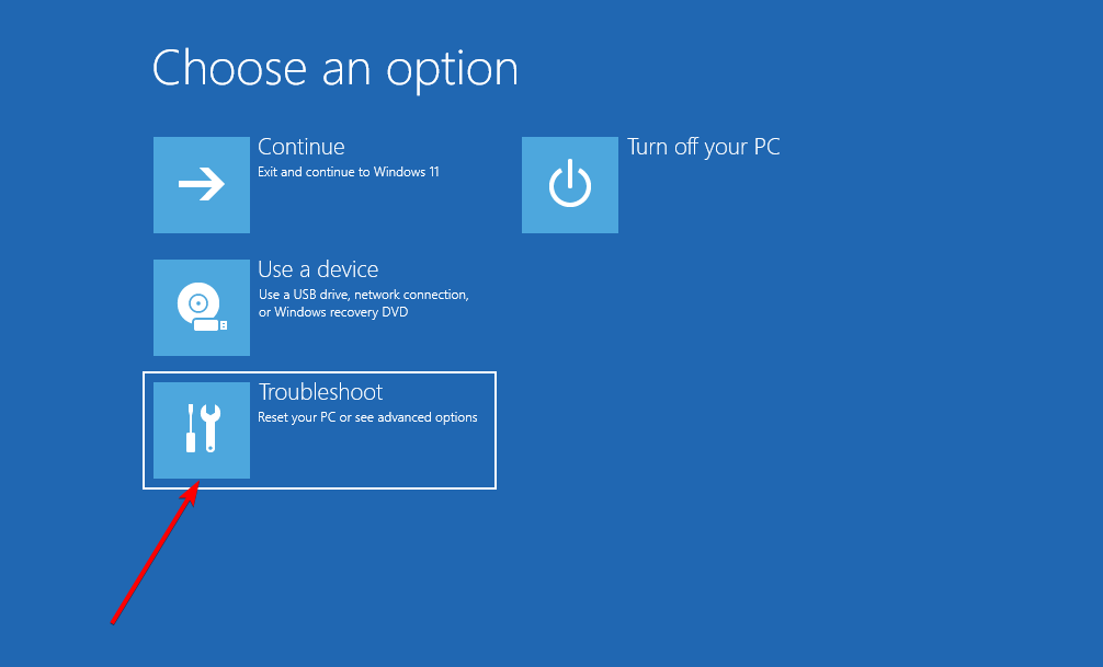 如何在Windows 11启动时修复错误恢复屏幕?