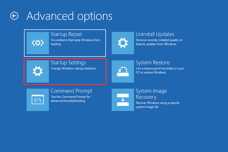 如何在Windows 11启动时修复错误恢复屏幕?