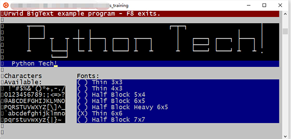 Python 文本终端 GUI 框架:打造极客风格的用户界面