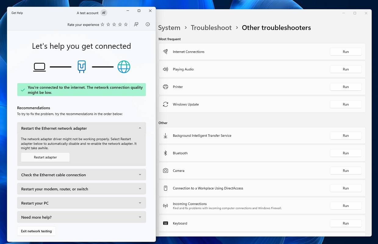 Windows 11 正在获得一项新的 API 支持的功能来解决网络问题