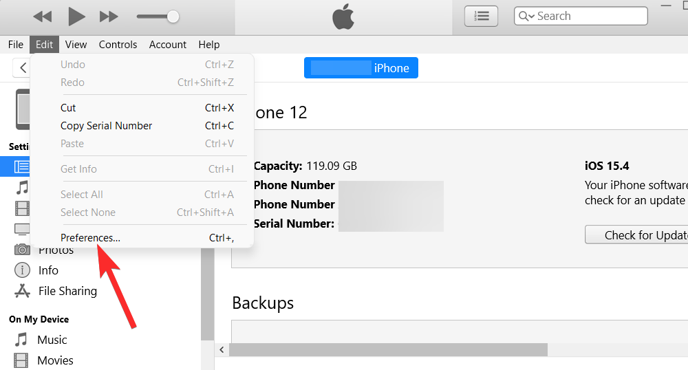 如何在 Windows 11 上删除 iTunes 备份