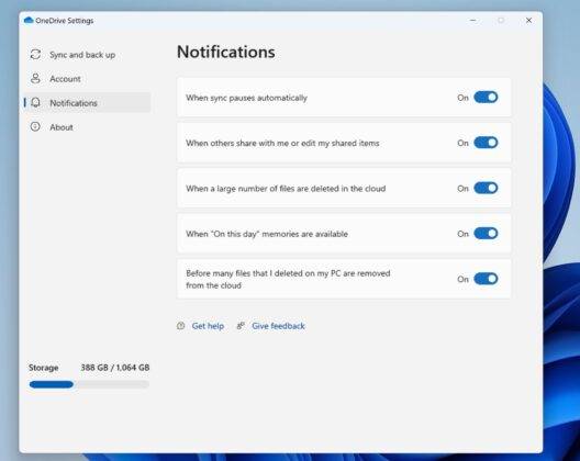 微软意外泄露了适用于 Windows 11 的新 OneDrive 客户端