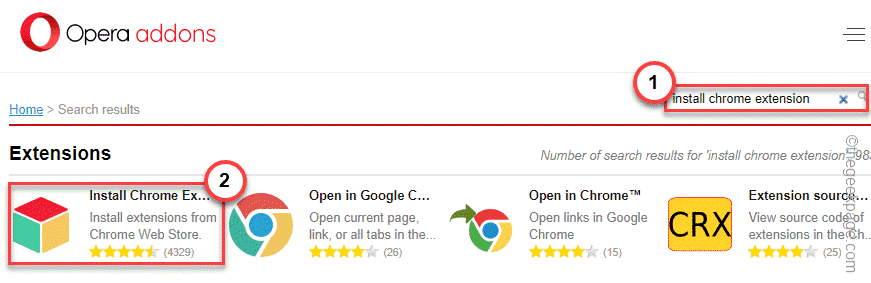 如何在 Opera 浏览器中安装 Chrome 扩展
