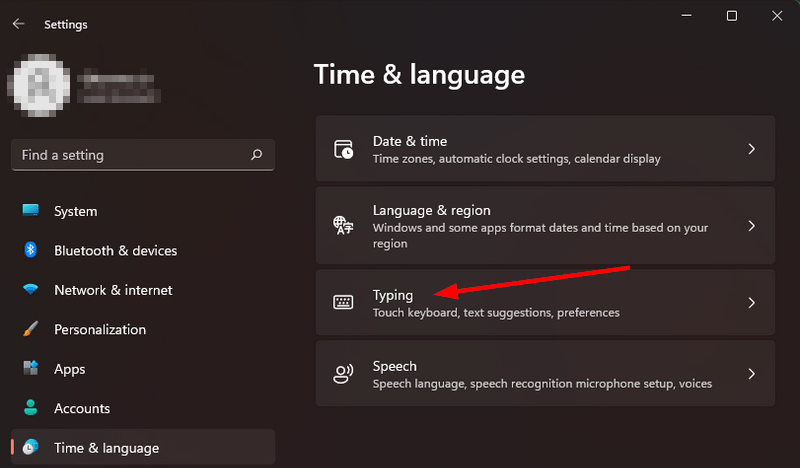 修复：Windows 11 中的键盘语言自动更改