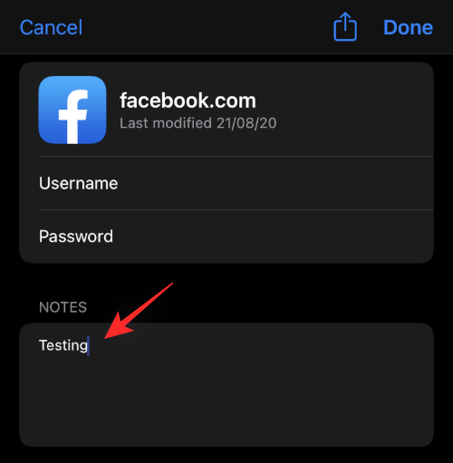 如何在 iPhone 上为您保存的密码添加备注