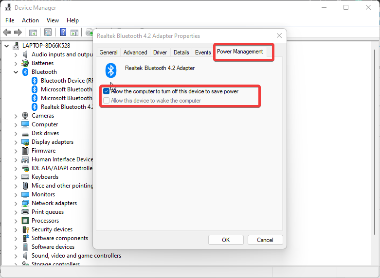 修复:蓝牙鼠标在 Windows 11 中不断断开连接