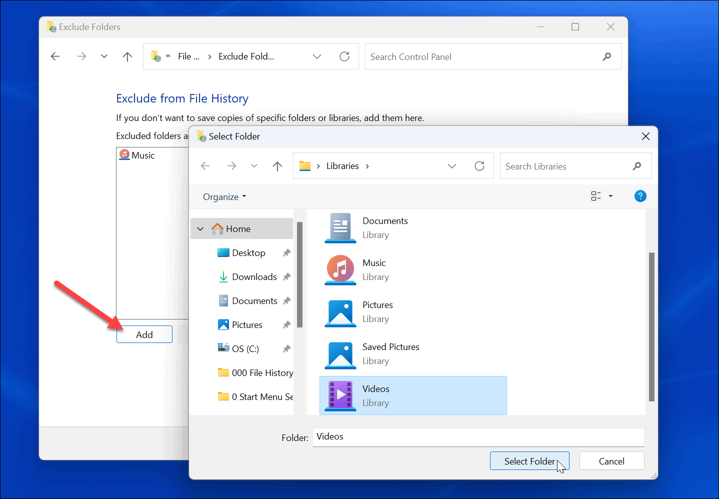如何在 Windows 11 上使用文件历史记录
