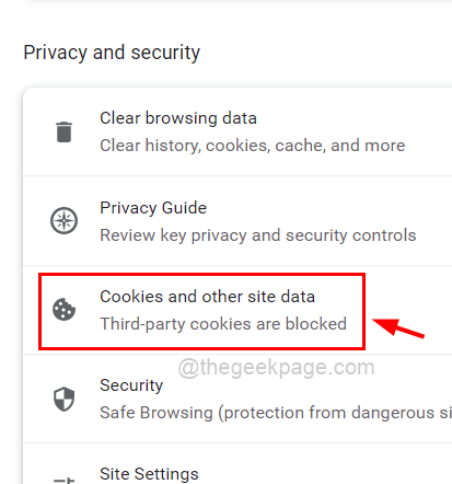 如何在 Google Chrome 中启用或禁用第三方 Cookie