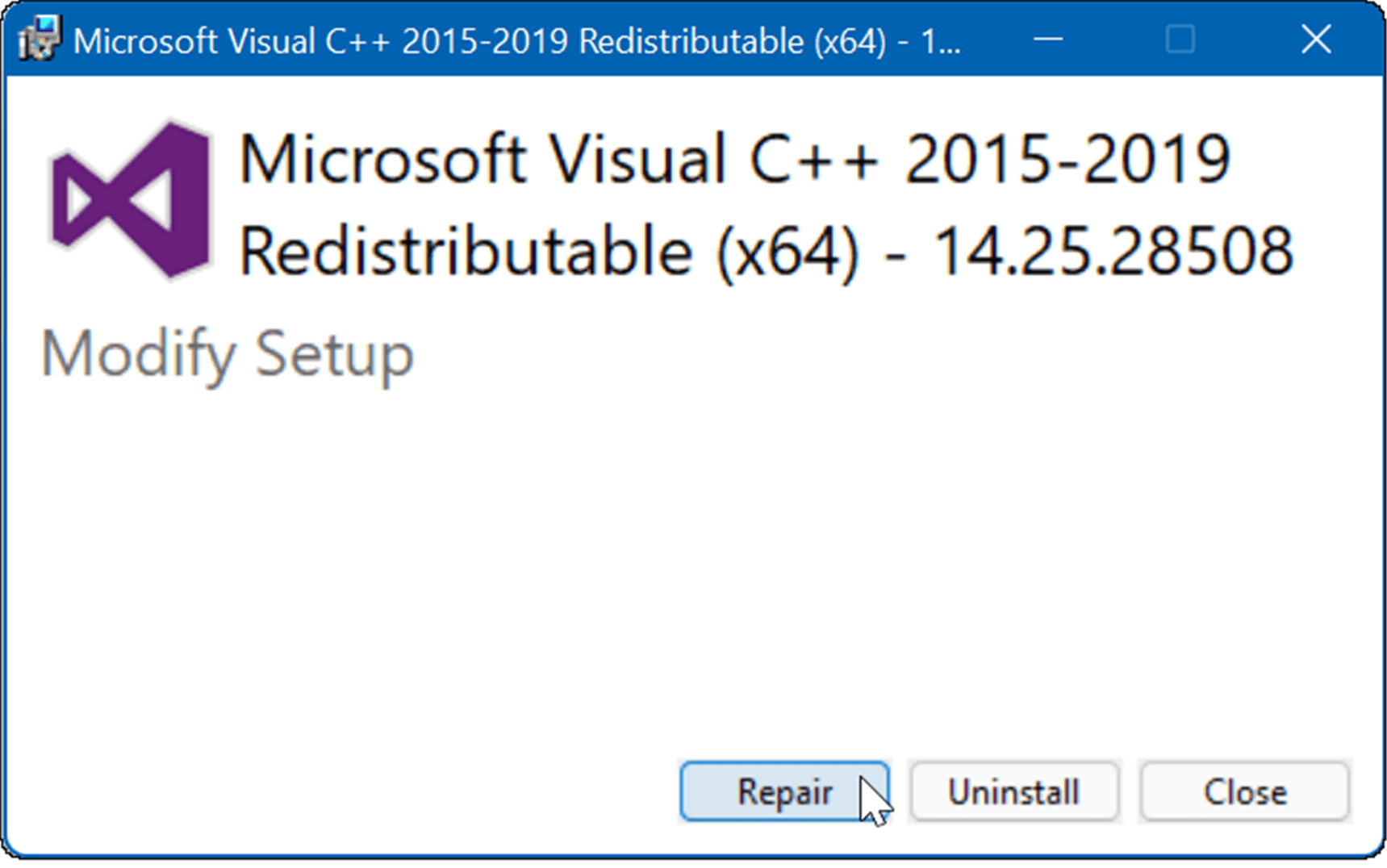 如何修复 VCRUNTIME140.dll 在 Windows 上丢失错误