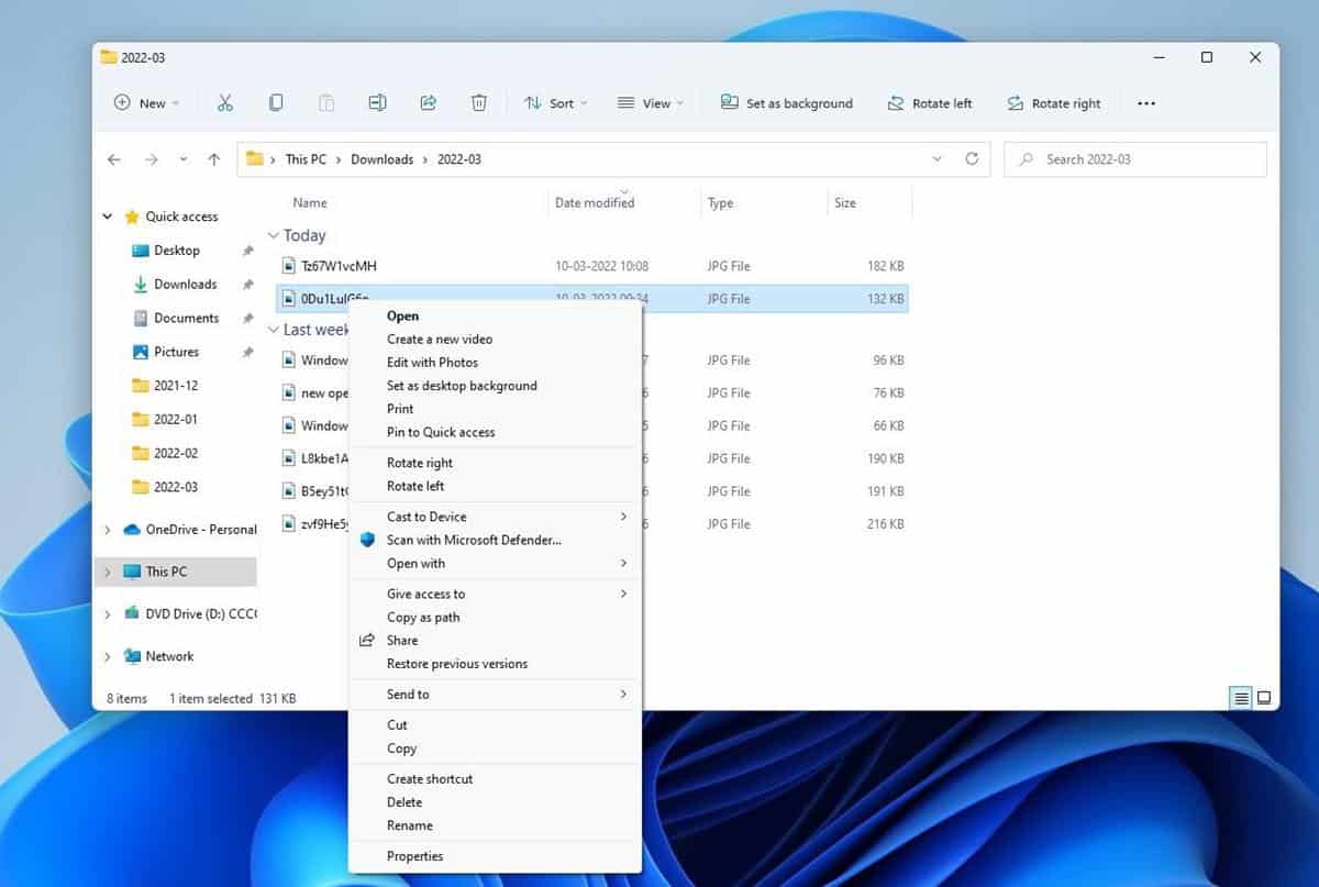 Windows 11 Insider Preview Build 22572 让你可以直接访问文件资源管理器的旧菜单，增加了两个股票应用程序