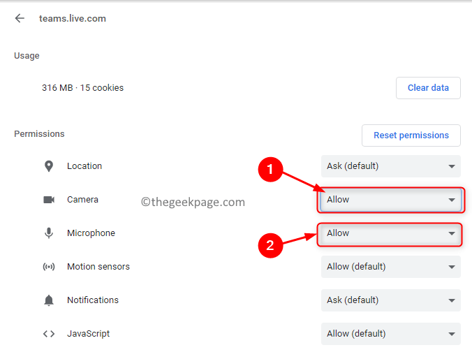 修复：未检测到 Microsoft Teams 相机且无法正常工作