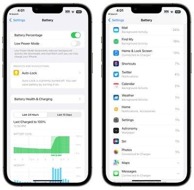 iOS 16：15个技巧让你的iPhone电池更持久