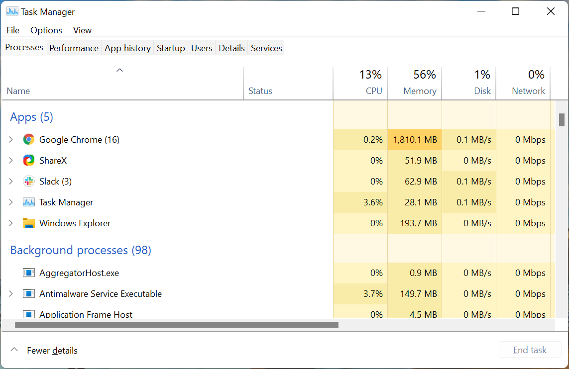 如何恢复在 Windows 11 中未显示的固定应用？