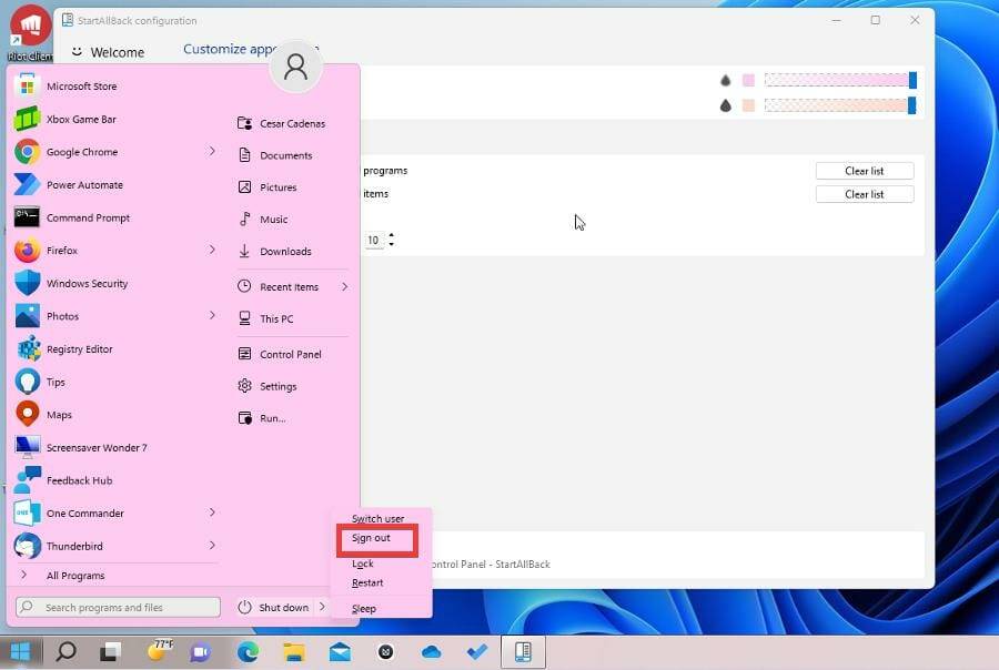 如何在 Windows 11 上使用 StartAllBack 返回 Windows 10 风格的开始菜单?