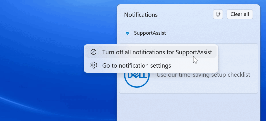 如何在 Windows 11 上禁用通知?