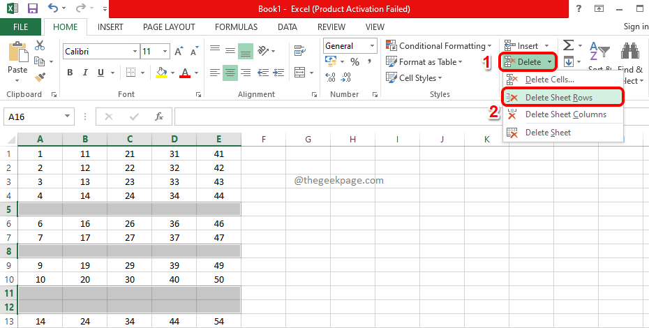 如何在 Microsoft Excel 中快速轻松删除空白行?