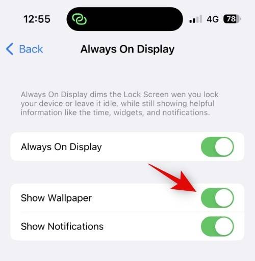 如何关闭 iPhone Always-on Display 上的墙纸和通知？