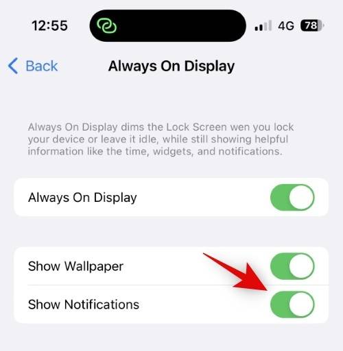 如何关闭 iPhone Always-on Display 上的墙纸和通知？
