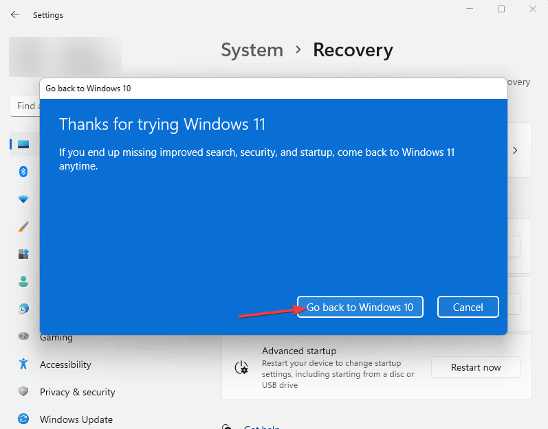 如何绕过无权更新消息的 Windows 11