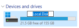 如何修复 WINDOWS 11/10 中磁盘空间使用栏丢失的问题