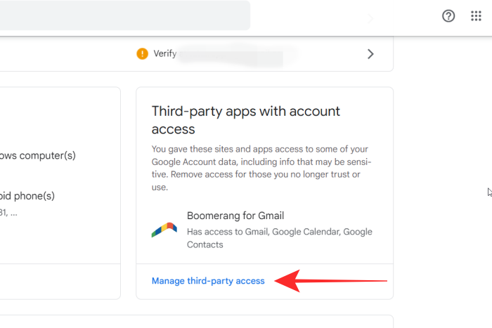 如何在PC或手机上从Gmail中删除Boomerang扩展程序？