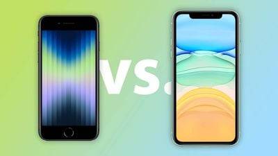 iPhone SE 3 与 iPhone 11 对比