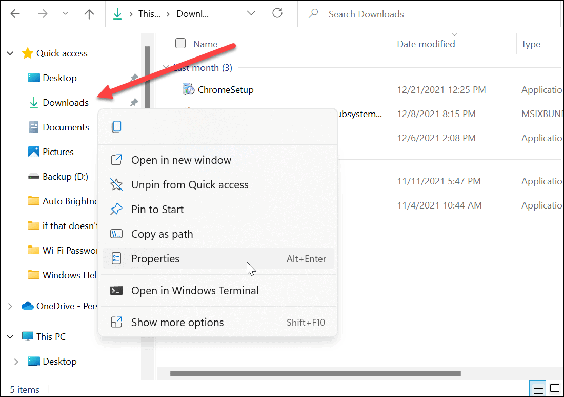 如何更改 Windows 11 的默认文件保存位置?