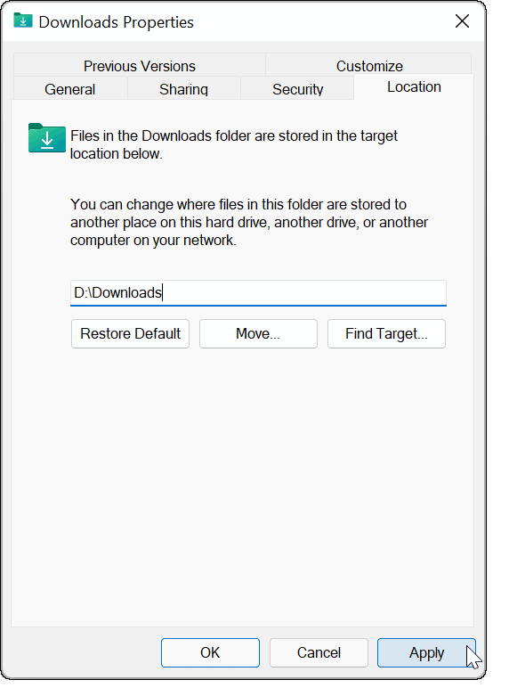 如何更改 Windows 11 的默认文件保存位置?