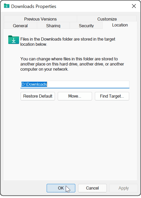 如何更改 Windows 11 的默认文件保存位置?