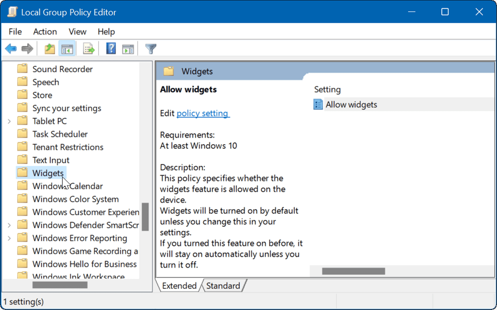 如何在Windows 11中卸载天气小部件?