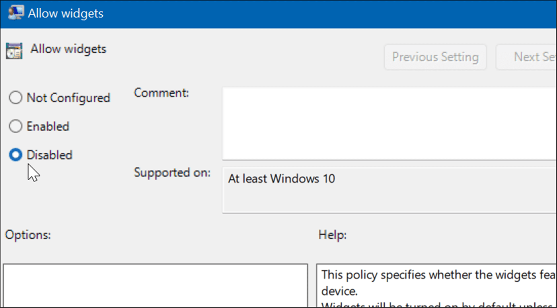 如何在Windows 11中卸载天气小部件?