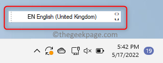 如何在 Windows 11 中显示/隐藏语言栏