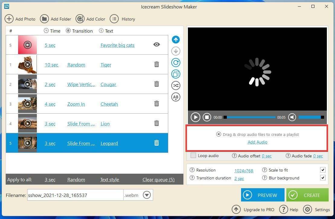 如何用Windows 11制作带音乐的幻灯片？