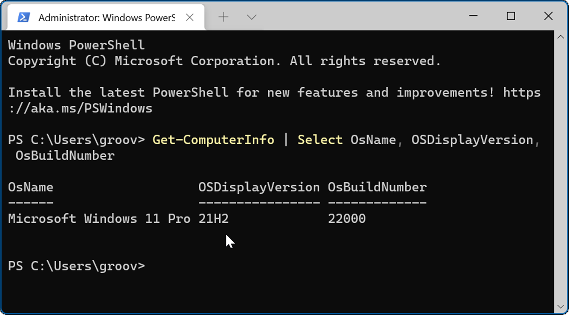 如何检查 Windows 11 版本信息