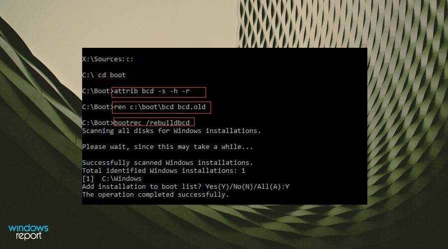 获取 Windows 11 的 BCD 错误?这是该怎么做