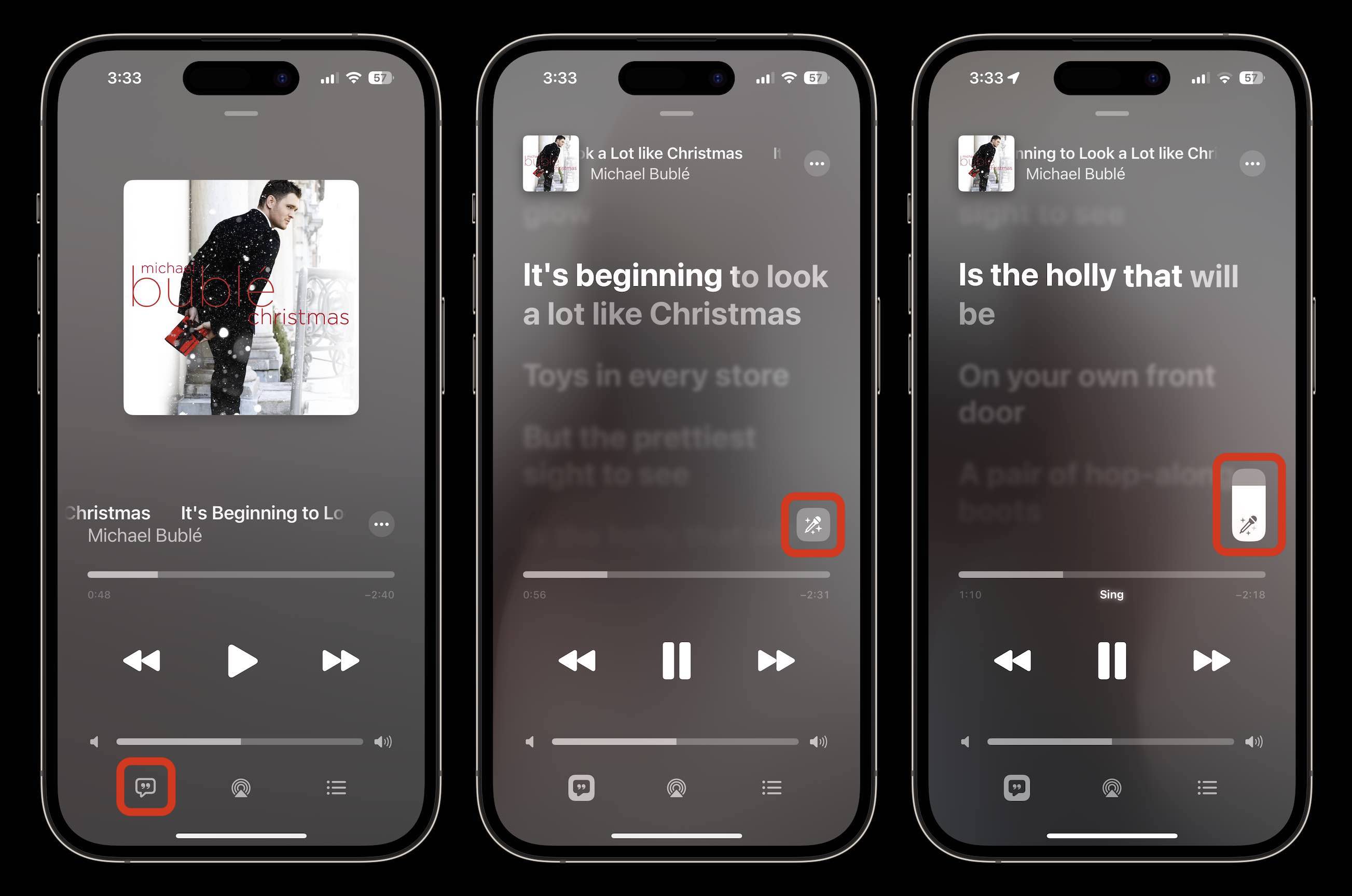 iOS 16.2 中如何使用 Apple Music 进行卡拉OK