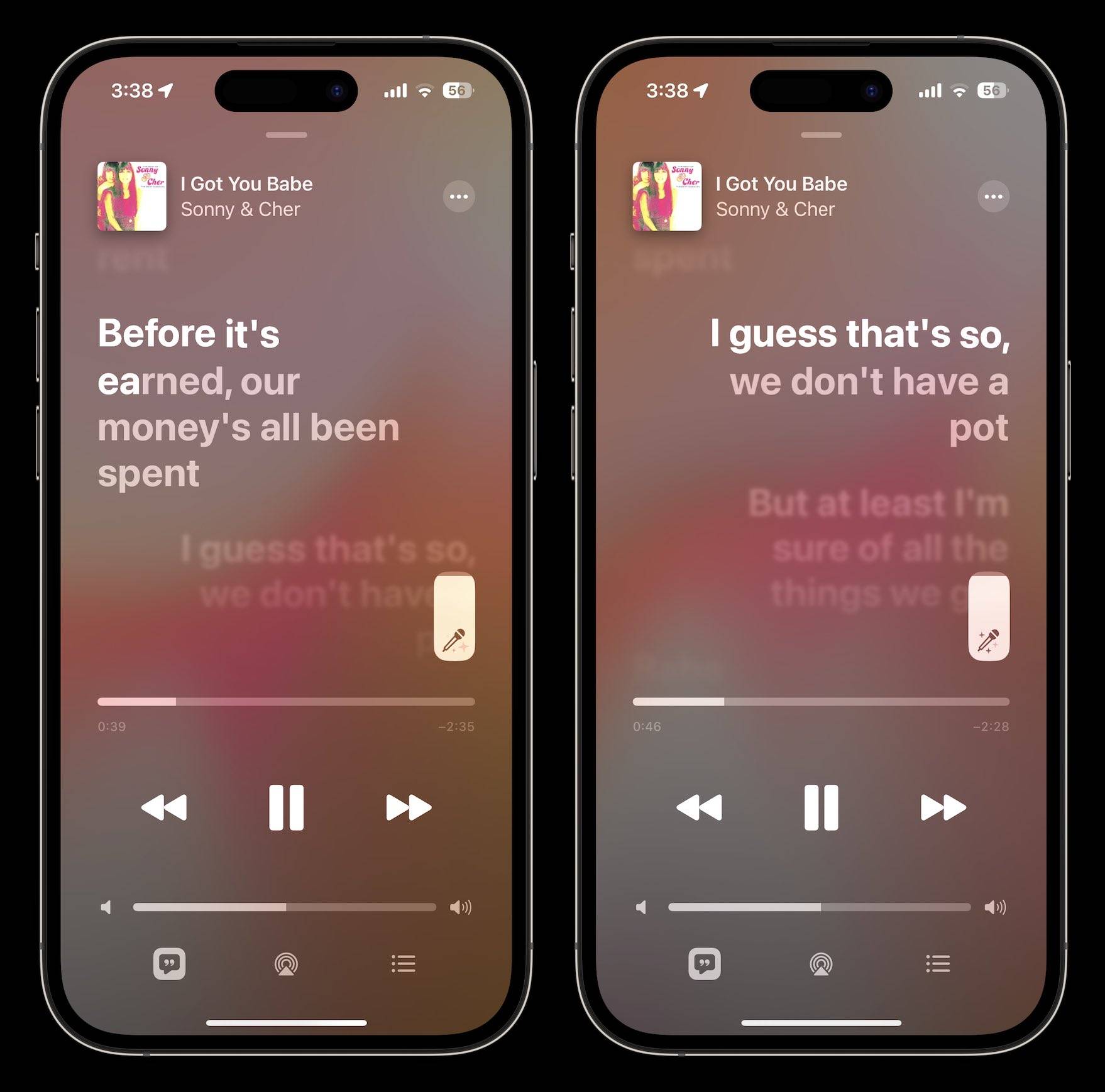 iOS 16.2 中如何使用 Apple Music 进行卡拉OK