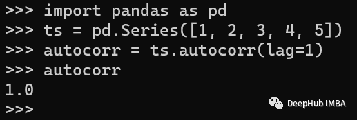 Python和Pandas示例代码：时间序列特征提取